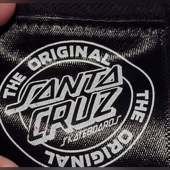 Santa Cruz Screaming Hand Long Sleeve Shirt Black Purple Men's Small  Skater - Picture 5 of 10